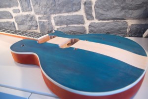 Harley Benton Electric Guitar Kit Single Cut (048 Teintures terminées)